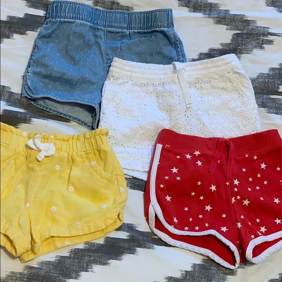 Old Navy In the Pink Elastic Waist Shorts 12 Months to 3T